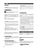 Preview for 132 page of Lavorwash TEKNA Operating Instructions Manual