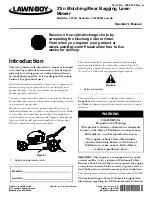 Lawn-Boy 10738 Operator'S Manual preview