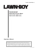 Lawn-Boy 22260 Operator'S Manual preview