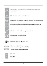 Preview for 9 page of Lawn-King PBT4346T Instructions For Use Manual