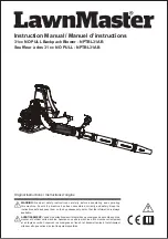 LawnMaster NPTBL31AB Instruction Manual preview