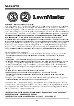 Предварительный просмотр 82 страницы LawnMaster NPTBSP2609A Operator'S Manual