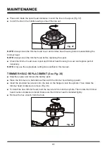 Предварительный просмотр 31 страницы LawnMaster NPTGSP2617A Operator'S Manual