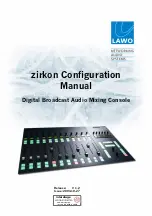 Preview for 1 page of Lawo AG zirkon Configuration Manual