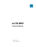 LAWO mc256 MKII Technical Manual предпросмотр