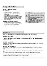 Preview for 24 page of LAZBOY D71 M80905 Use And Care Manual