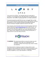 Предварительный просмотр 4 страницы LAZBOY Limited Owner'S Manual