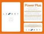 LAZBOY Power Plus Operating Instructions Manual preview