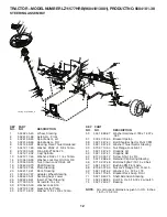 Предварительный просмотр 12 страницы LAZER LZ11577HRB Parts Manual