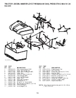 Предварительный просмотр 18 страницы LAZER LZ11577HRB Parts Manual