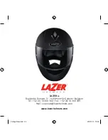 Preview for 13 page of LAZER Vertigo Owner'S Manual