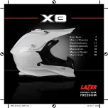 LAZER X8 User Manual предпросмотр