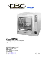 LBC LCR7W Operation Manual предпросмотр