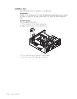 Preview for 36 page of Lenovo NetVista A40p Användarhandbok