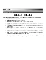 Preview for 8 page of M-Audio Axiom AIR 61 Manual