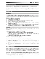 Preview for 7 page of M-Audio Axiom AIR 61 User Manual