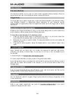 Preview for 12 page of M-Audio Axiom AIR 61 User Manual