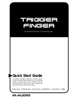 Preview for 1 page of M-Audio Drums Quick Start Manual