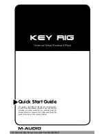 Preview for 2 page of M-Audio KEY RIG Quick Start Manual