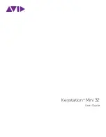 M-Audio Keystation Mini 32 User Manual preview