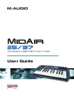 M-Audio MidAir 25 User Manual preview