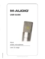 M-Audio Nova User Manual preview