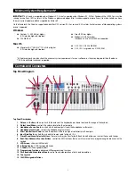 Preview for 4 page of M-Audio Ozonic User Manual