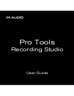 M-Audio Pro Tools User Manual preview