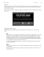 Предварительный просмотр 33 страницы M-Audio PROFIRE 2626 User Manual