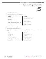 Preview for 6 page of M-Audio ProFire Lightbridge User Manual