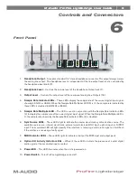 Preview for 7 page of M-Audio ProFire Lightbridge User Manual