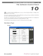 Preview for 11 page of M-Audio ProFire Lightbridge User Manual