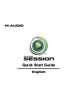 M-Audio SESSION Quick Start Manual preview