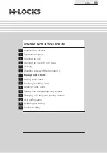 Preview for 3 page of M-LOCKS E-Pass User Manual