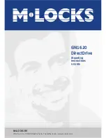 M-LOCKS EM1620 Mounting Instructions preview