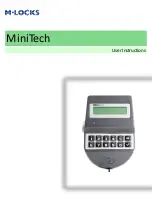 M-LOCKS MiniTech User Instructions preview