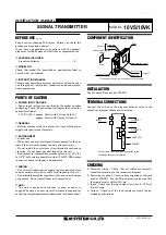 Preview for 1 page of M-system 10VS Instruction Manual