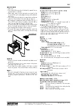 Preview for 2 page of M-system 53U Instruction Manual