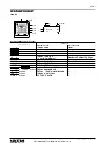 Preview for 17 page of M-system 54UL Operating Manual