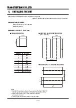 Preview for 11 page of M-system 73VR3100 Startup Manual