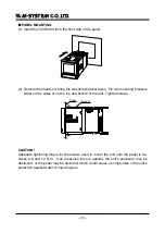 Preview for 12 page of M-system 73VR3100 Startup Manual