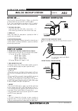 Preview for 1 page of M-system AB2 Instruction Manual