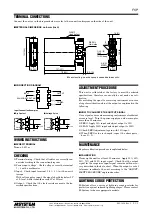 Preview for 2 page of M-system FSP Instruction Manual