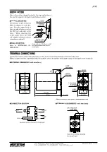 Предварительный просмотр 2 страницы M-system JFX1 Instruction Manual