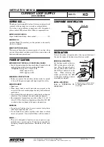 M-system KD Instruction Manual preview