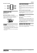 Preview for 3 page of M-system M6 Series Instruction Manual