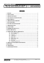 M-system MSP40 Instruction Manual preview