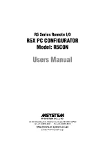 Preview for 1 page of M-system R5 Series User Manual