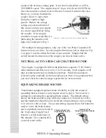 Preview for 8 page of M.T.H. E-8 DIESEL ENGINE Operating Instrutions