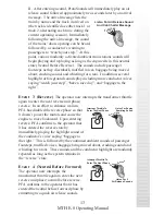 Preview for 13 page of M.T.H. E-8 DIESEL ENGINE Operating Instrutions